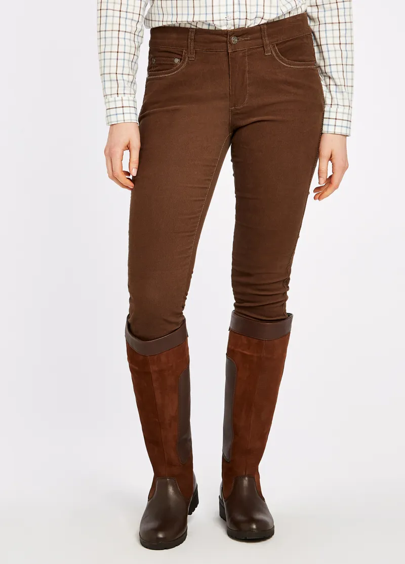 Dubarry Honeysuckle Cord Trouser - Mocha